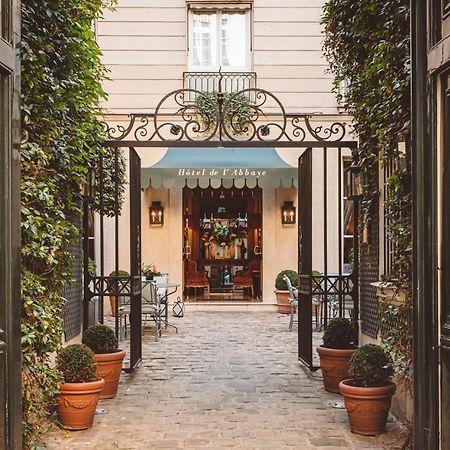 Hotel De L'Abbaye Párizs Kültér fotó